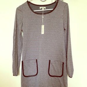 Max Studio Houndstooth dress